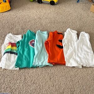 Lands' End Kids Long Sleeve Tees - Multicolor Set